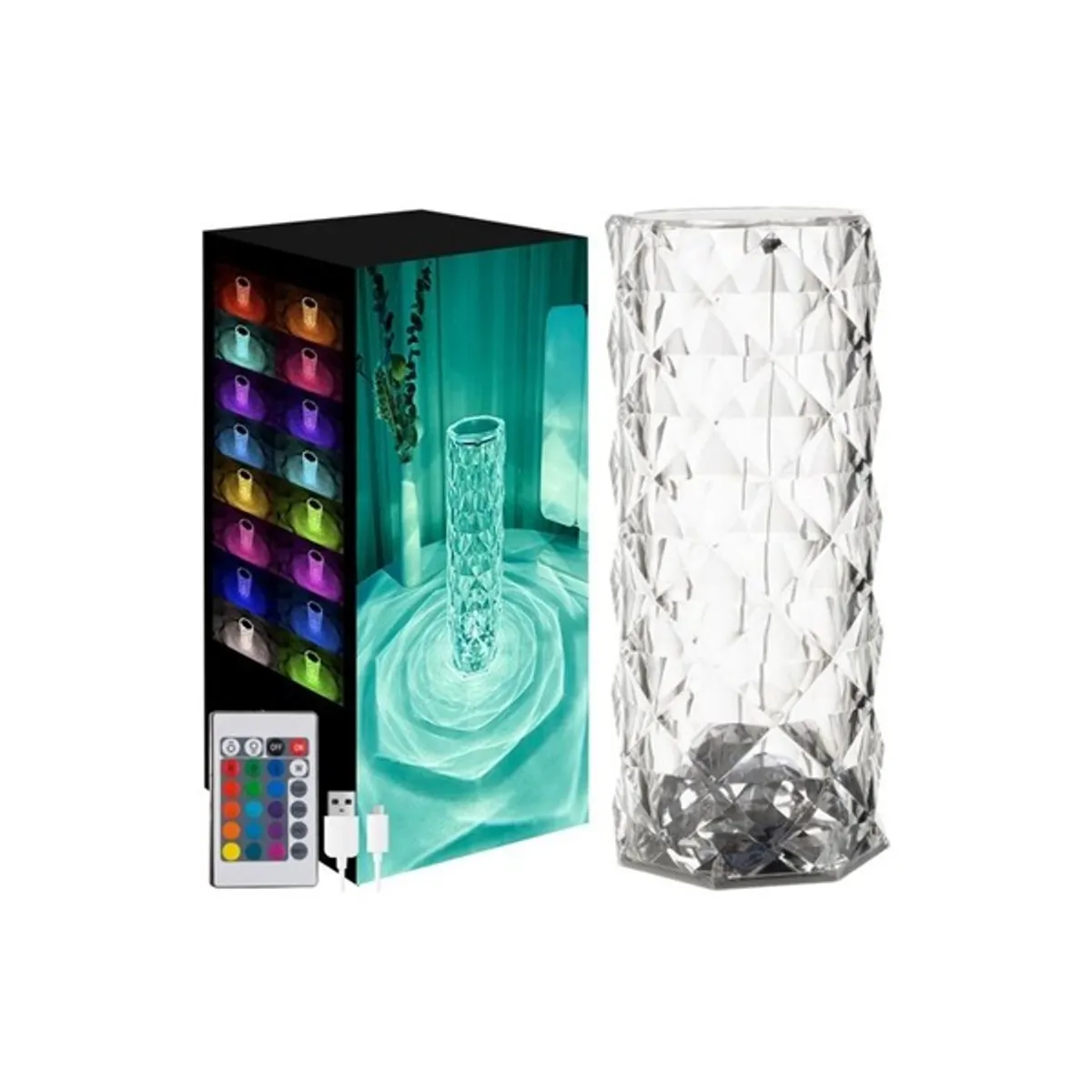 Dekoratív lámpa távirányítóval #1