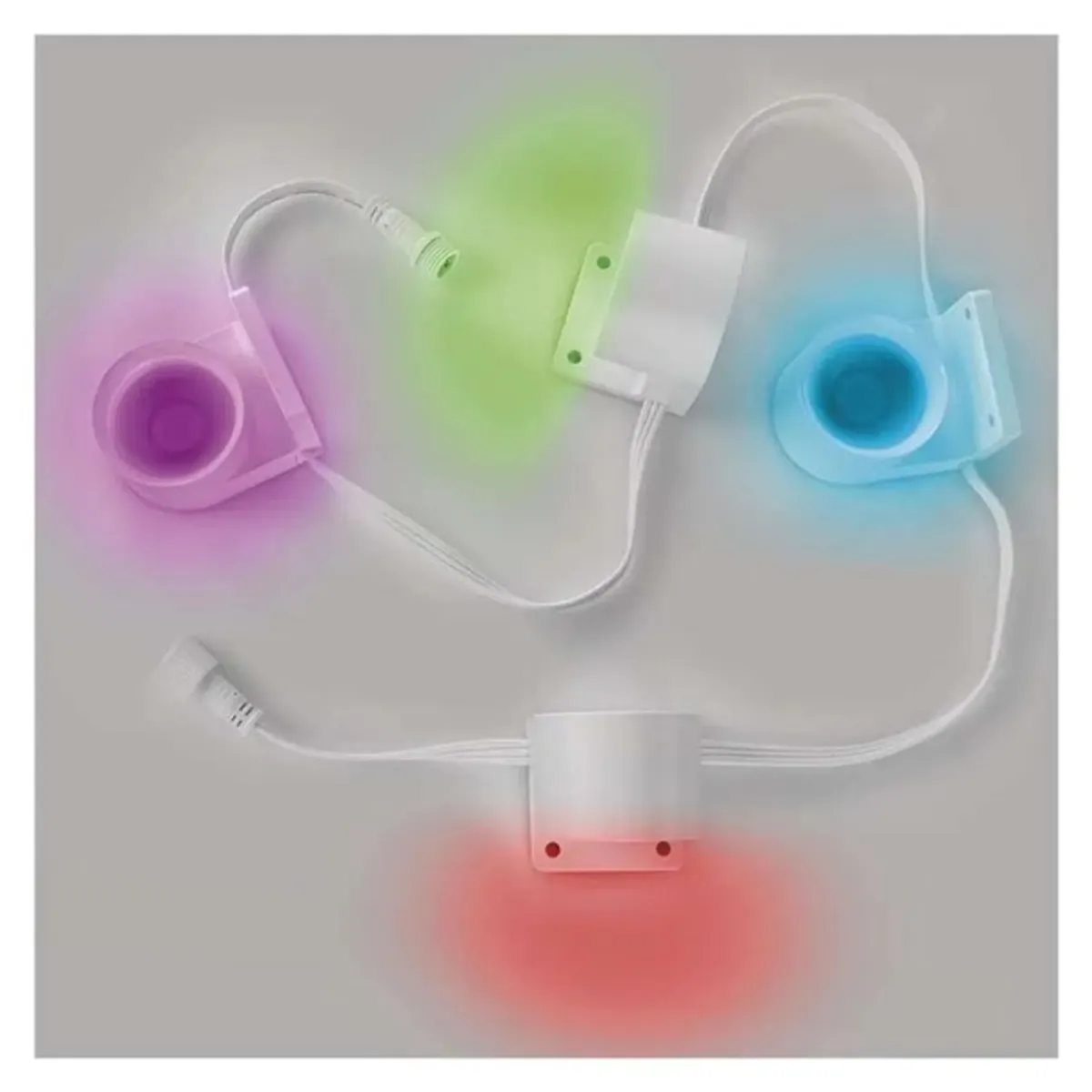 Emos GoSmart 85 cm-es lánc, 4 rész, 7 W, RGBIC+CCT, dimmelhető, WiFi LED reflektor #4