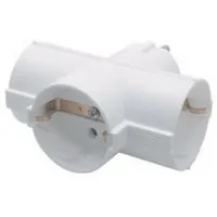 Anco 321392 fehér 3-as földelt T elosztó #1