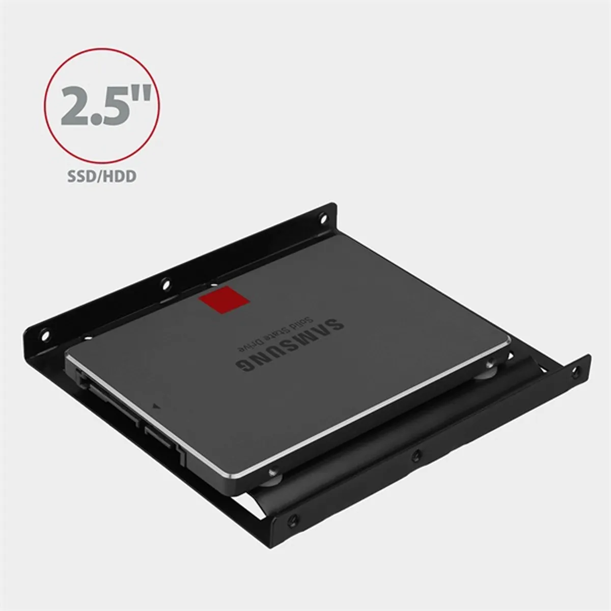 Axagon RHD-125B 3,5"-ről 2,5"-re fekete SSD / HDD beépítő keret #2