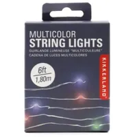 Kikkerland huzal jellegű réz/piros/zöld/kék fényfüzér #6