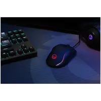 Lorgar Jetter 357 RGB fekete gamer egér #5