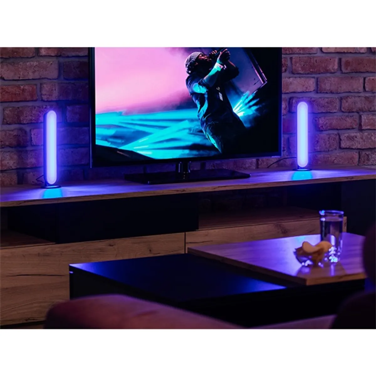 Tracer TRAOSW47245 Ambience Smart Flow 5 W/12 háttérvilágítási mód/RGB világítás/fekete/gamer/asztali lámpa szett #7