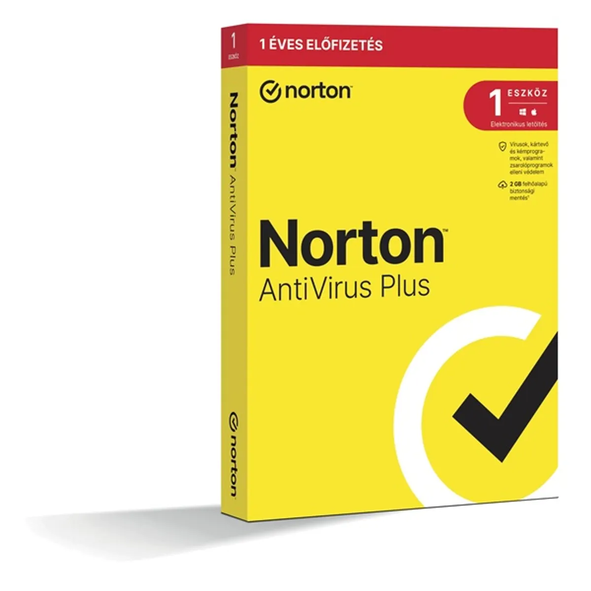 Norton Antivírus Plus 2GB HUN 1 Felhasználó 1 gép 1 éves dobozos vírusirtó szoftver #1