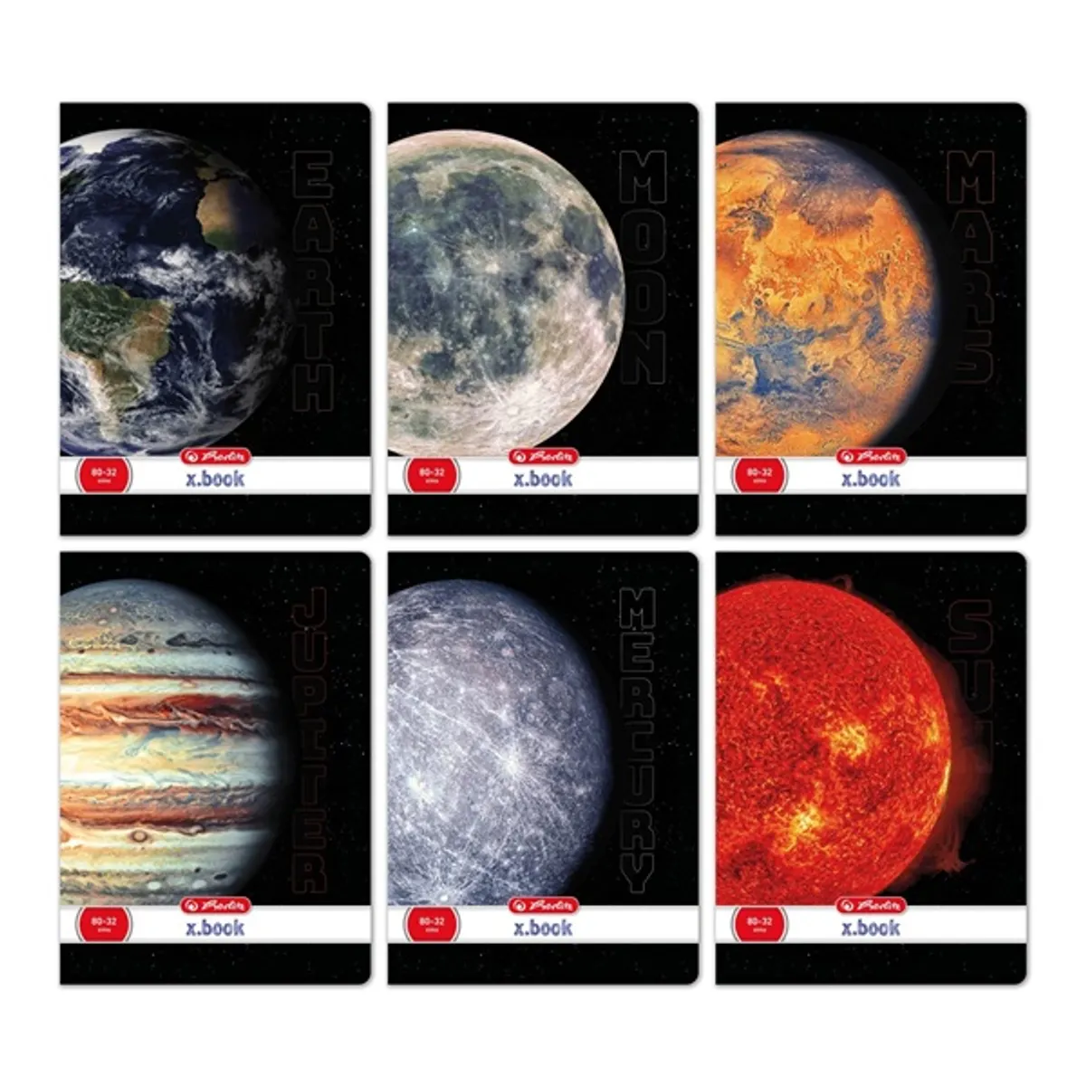 Herlitz Galactic A4 80-32 sima füzet #1