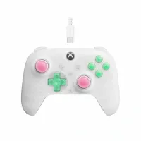 8Bitdo Ultimate Mini, Xbox Series X|S, Xbox One, PC, Official, Hall-Effect, áttetsző fehér vezetékes kontroller