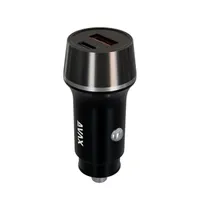 AVAX CC304B CARLY 38W USB-C (PD3.0)+USB-A (QC) autós töltő #1