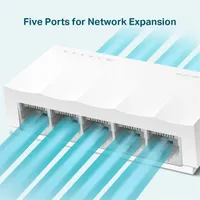 TP-Link LS1005 5x10/100 FE LAN port nem menedzselhető asztali switch #3