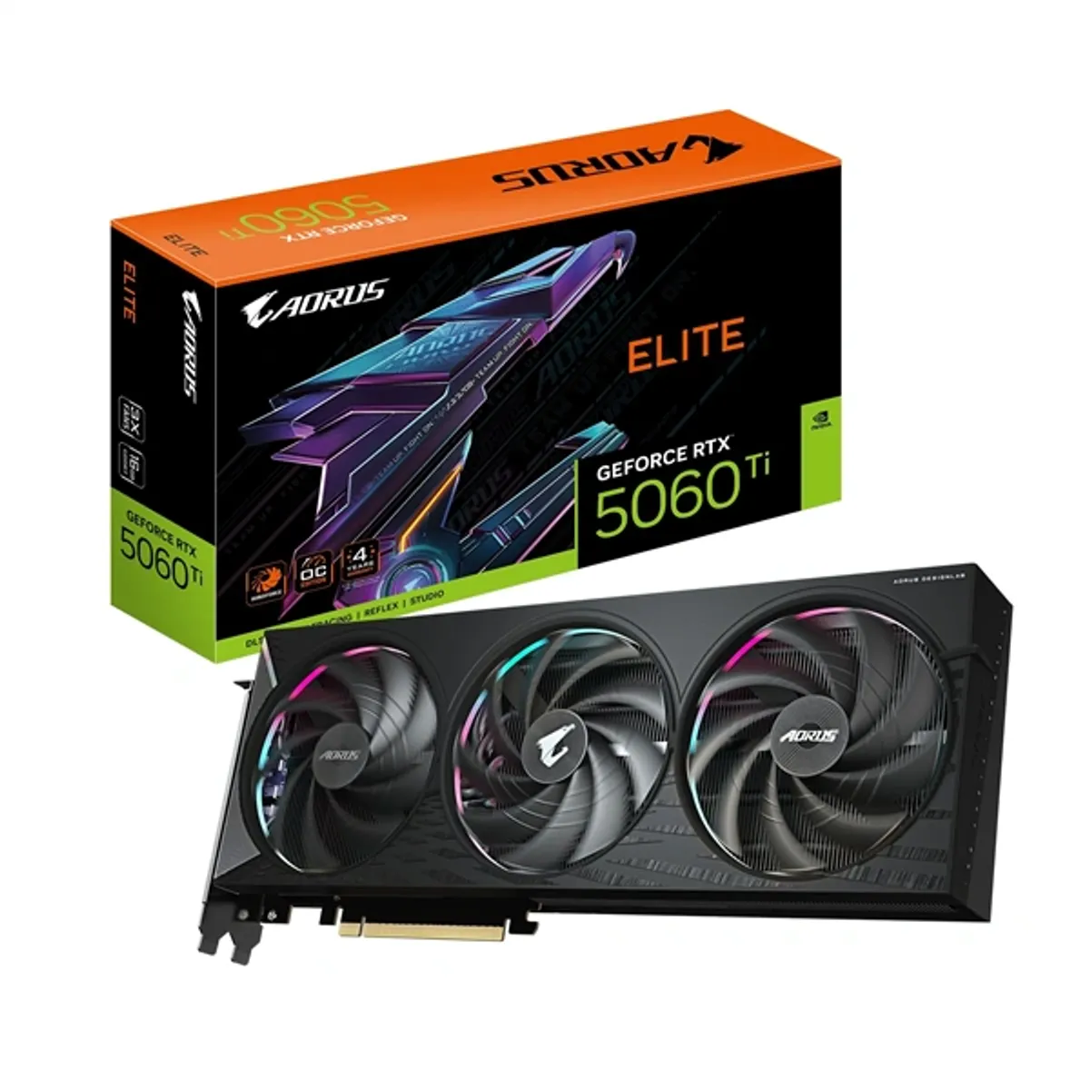 Gigabyte GeForce RTX 5060 Ti AORUS Elite 16GB GDDR6 videókártya #10