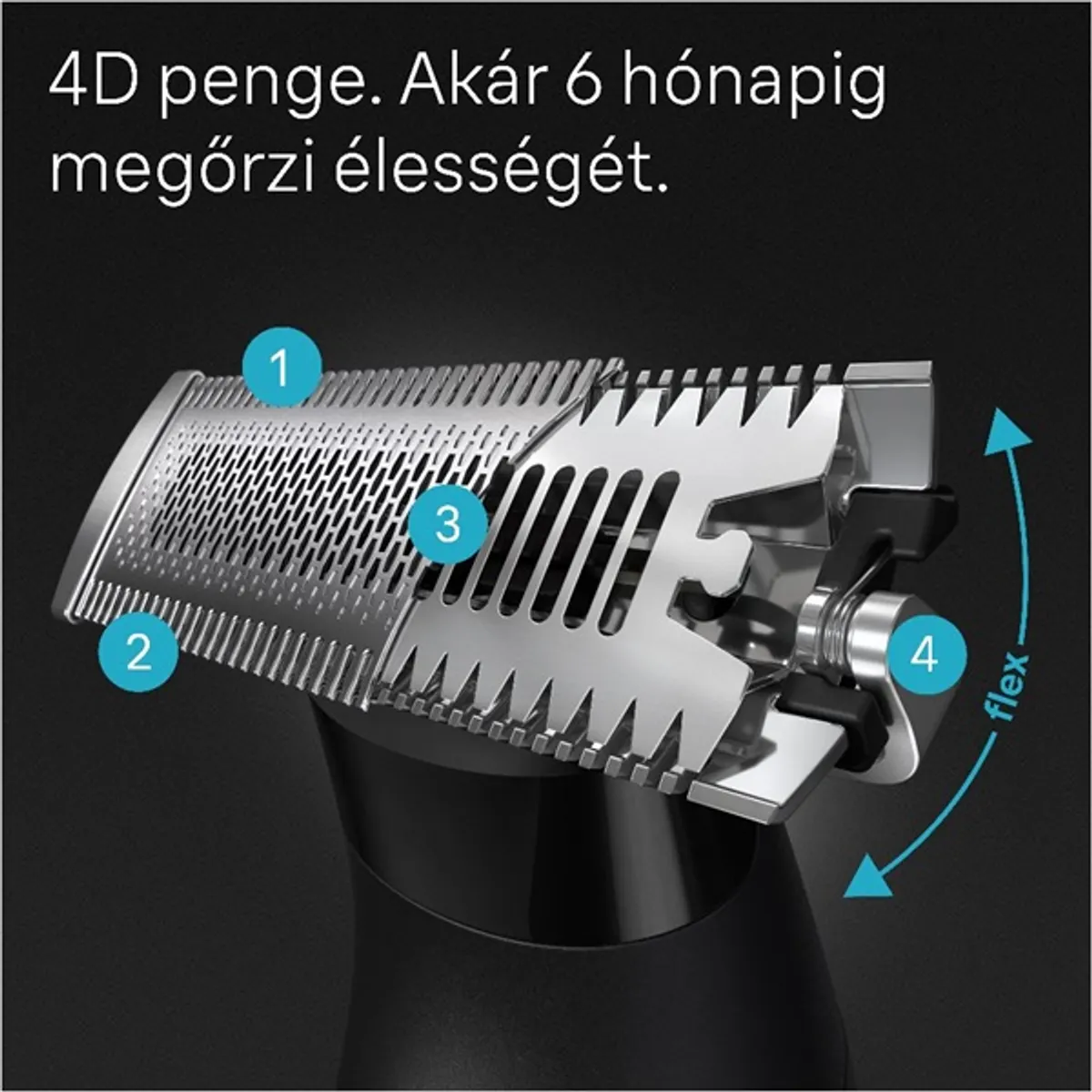 Braun Series XT3100 borotva,trimmelő,formázó férfi borotva #2