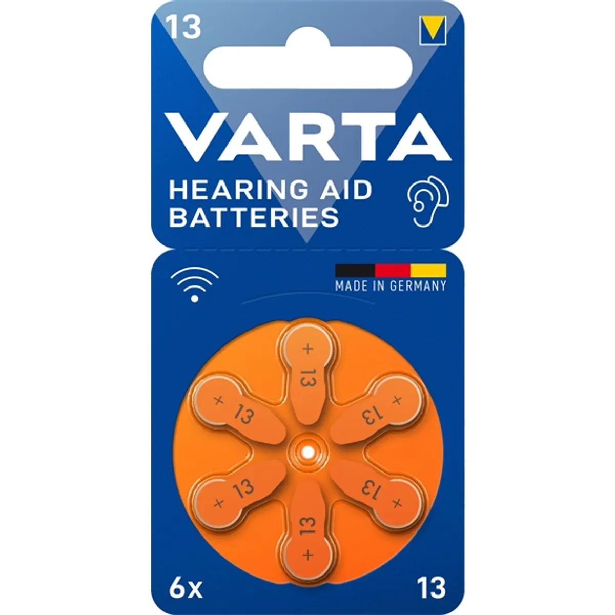 VARTA 24606101416 13 hallókészülék elem 6db/bliszter #2