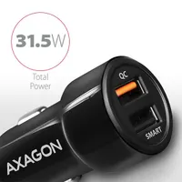 Axagon PWC-QC5 QC3.0 + 2.4A fekete autós töltő #2