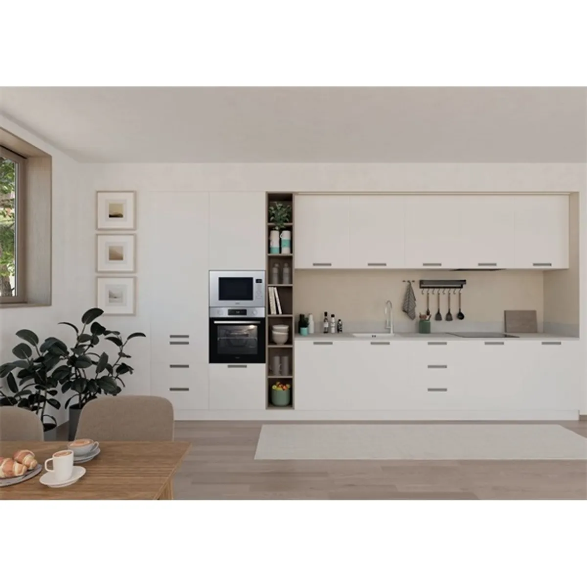 Candy CA38FL7NWBX 800W, 20literes, inox, beépíthető, mikrohullámú sütő #5