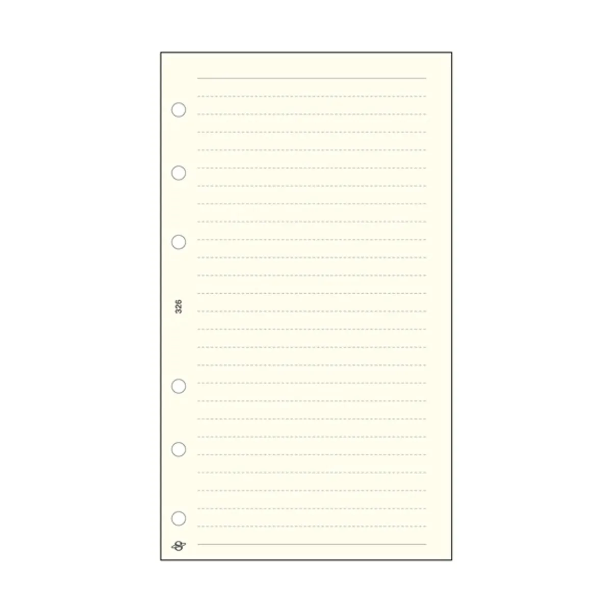 Kalendart Saturnus M326 vonalas jegyzetlap gyűrűs naptár kiegészítő #1