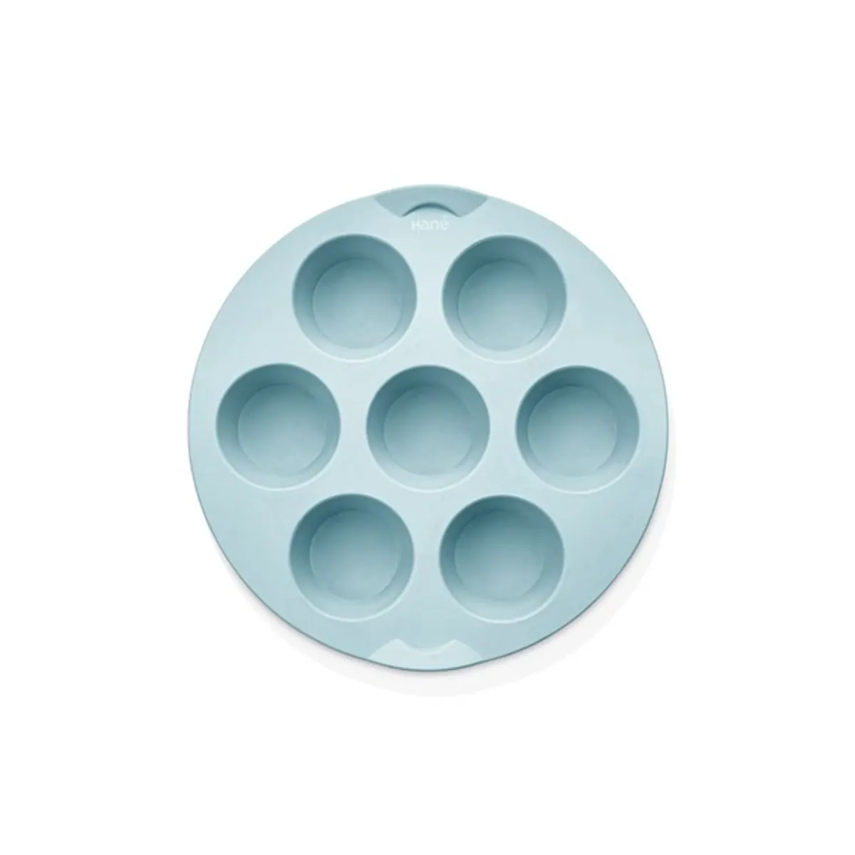 IRIS szilikon kerek muffin sütőforma 7 darabhoz, szürke, fekete vagy piros színű SL-3206 #1