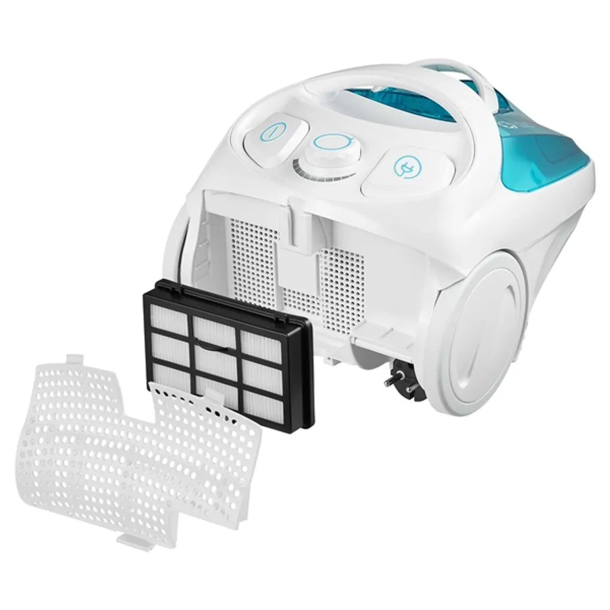 Sencor SVC 1015TQ 3AAA türkiz porzsák nélküli porszívó #6