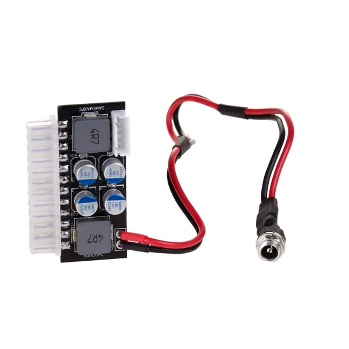 Akyga AK-100-01BK mITX fekete gépház + 60W táp #8