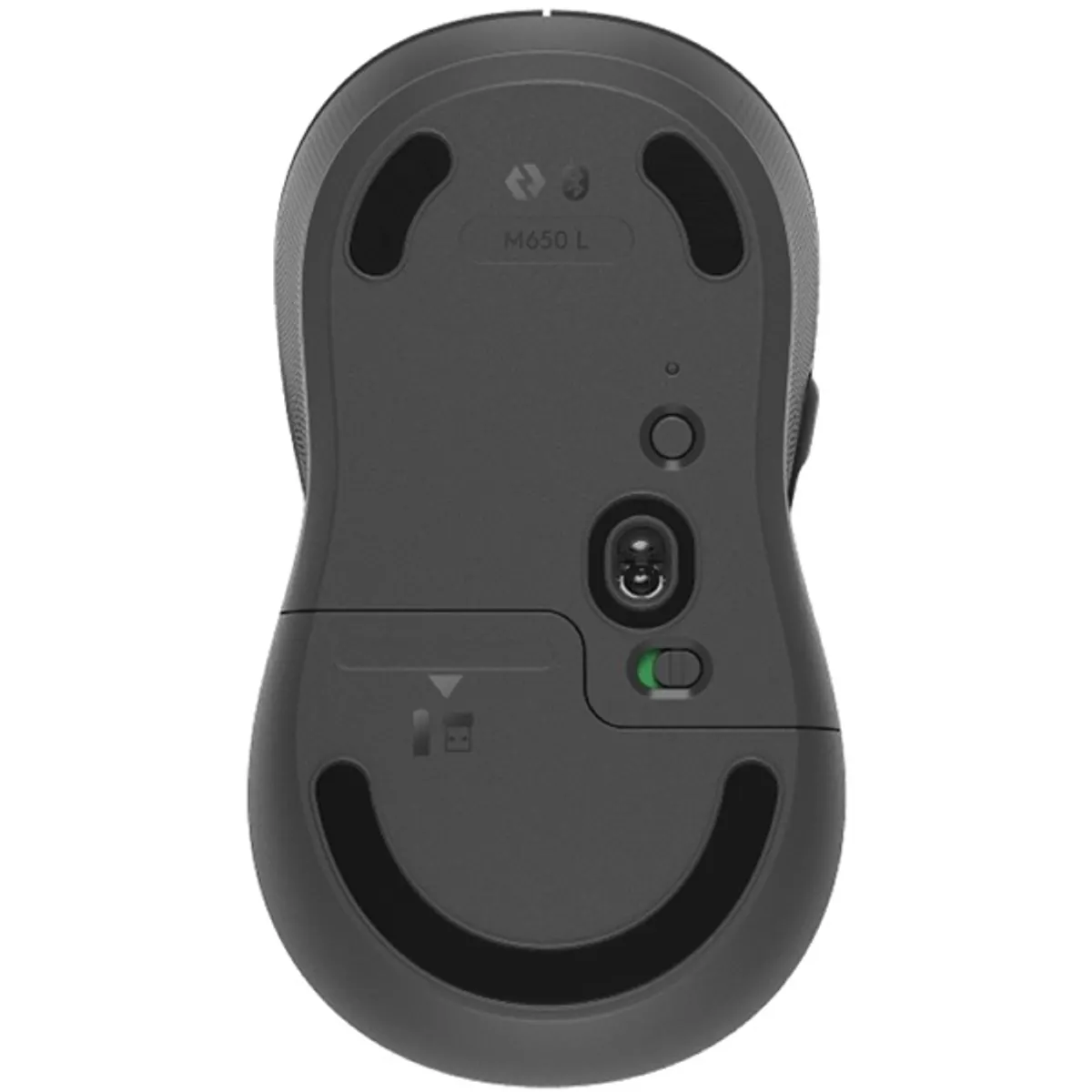 Logitech M650 Signature vezeték nélküli grafitszürke egér #5