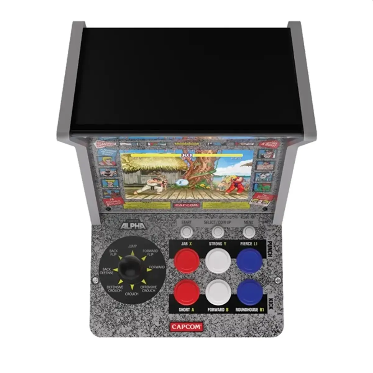 Evercade Arcade Alpha 2032 cm/IPS/4:3/Retro Gaming/Street Fighter/USB/Audio/Bartop hordozható kézikonzol #6
