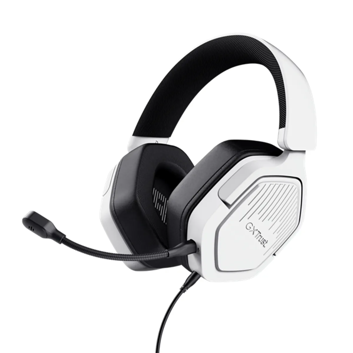Trust GXT 492 Carus vezetékes multiplatform fehér gamer headset #1