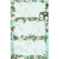 Herlitz Tropical 9db füzetcímke