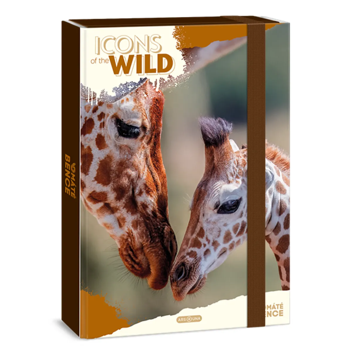 Ars Una Icons of the Wild-Giraffes 25 (5505) A4 füzetbox #1